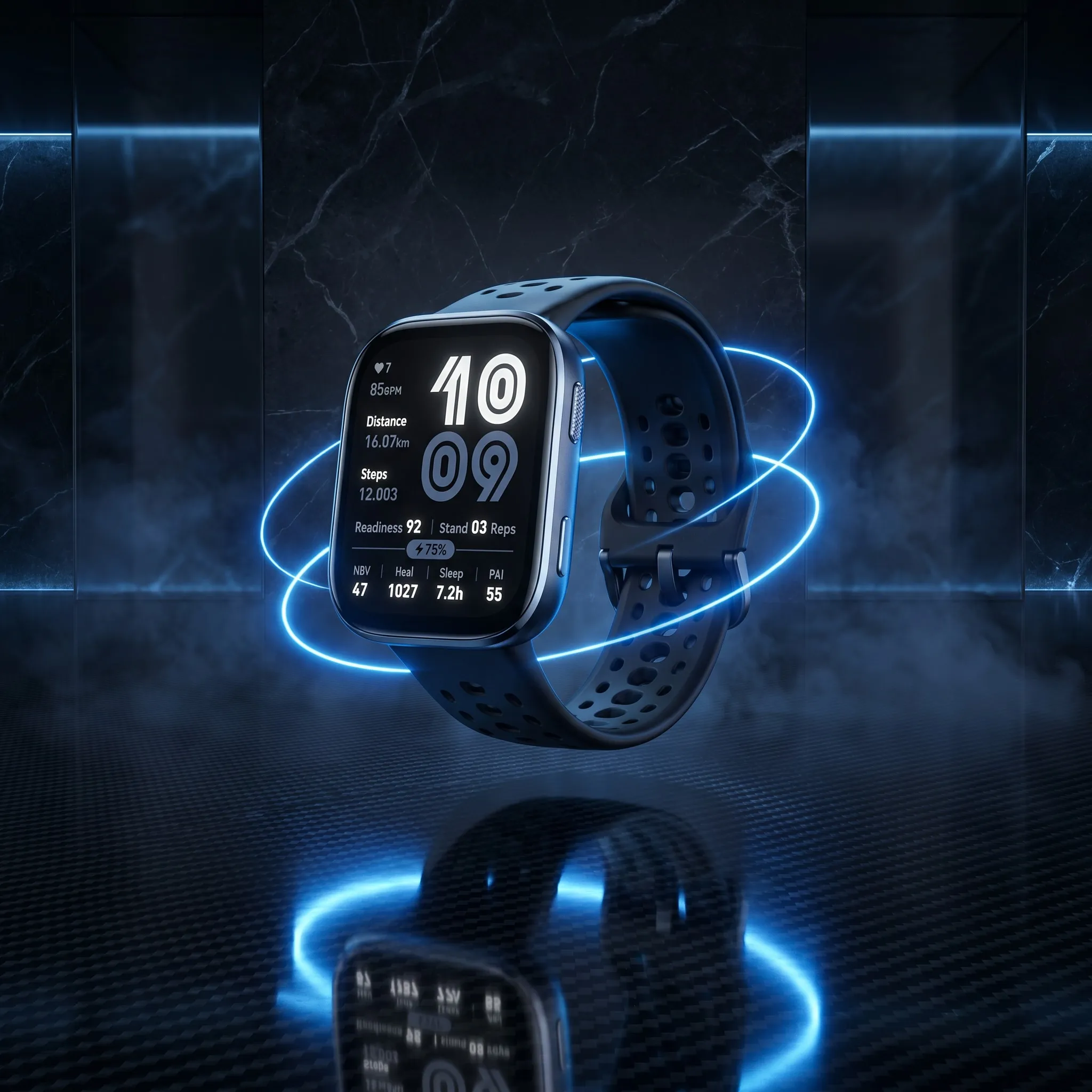 High-Tech vibe — Smartwatch lifestyle shot