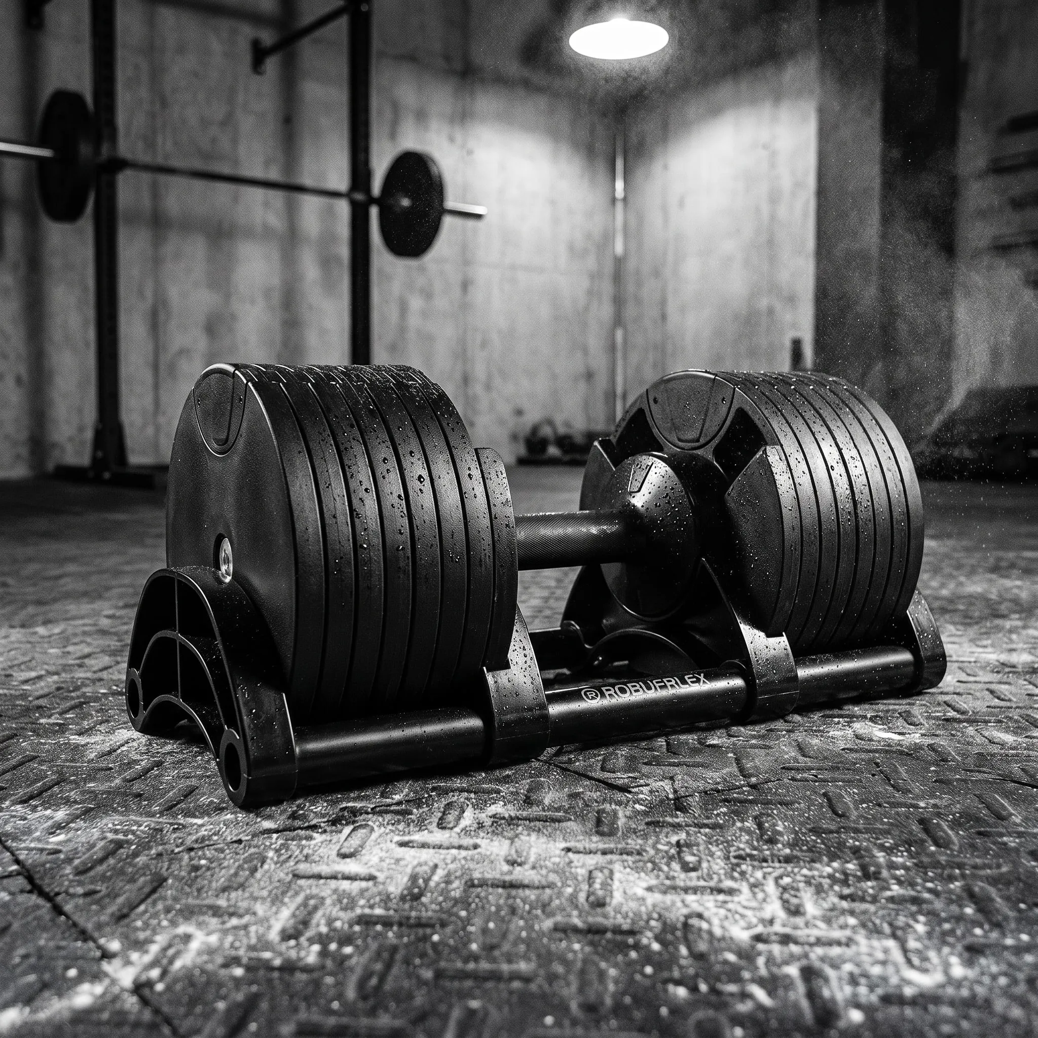 Athletic vibe — Adjustable Dumbbells lifestyle shot