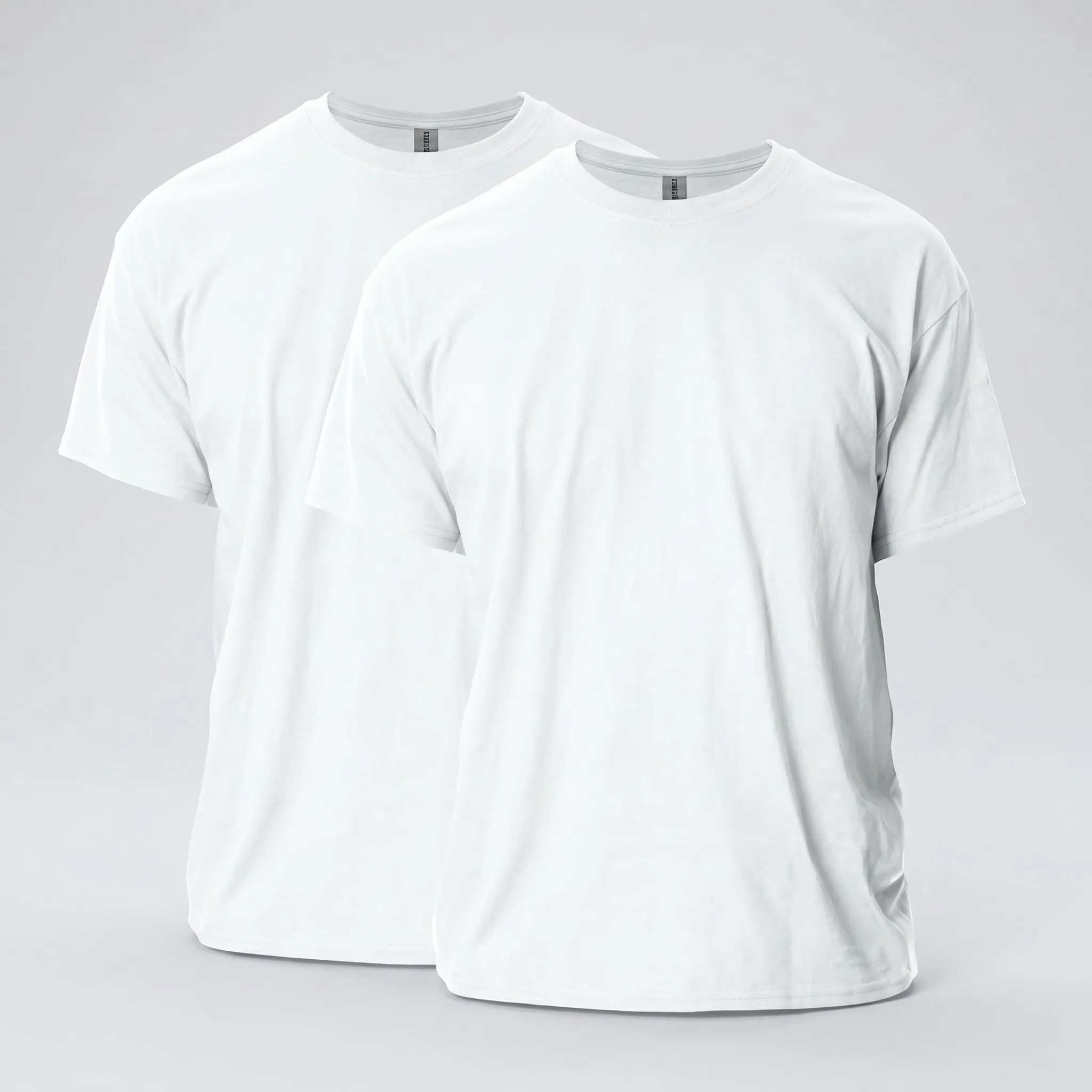 Studio Neutral vibe — Plain White T-Shirt lifestyle shot